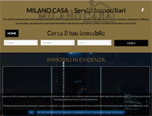 Tablet Screenshot of milanocasa.net